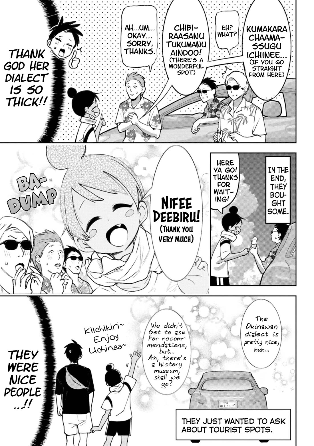 Okinawa de Suki ni Natta Ko ga Hougen Sugite Tsura Sugiru chapter 30 page 5