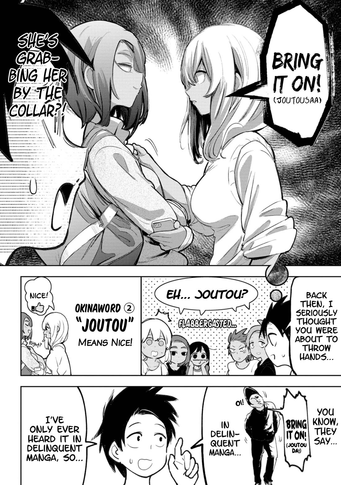 Okinawa de Suki ni Natta Ko ga Hougen Sugite Tsura Sugiru chapter 31 page 3