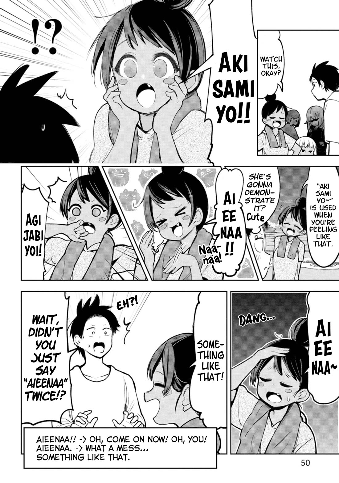 Okinawa de Suki ni Natta Ko ga Hougen Sugite Tsura Sugiru chapter 33 page 3