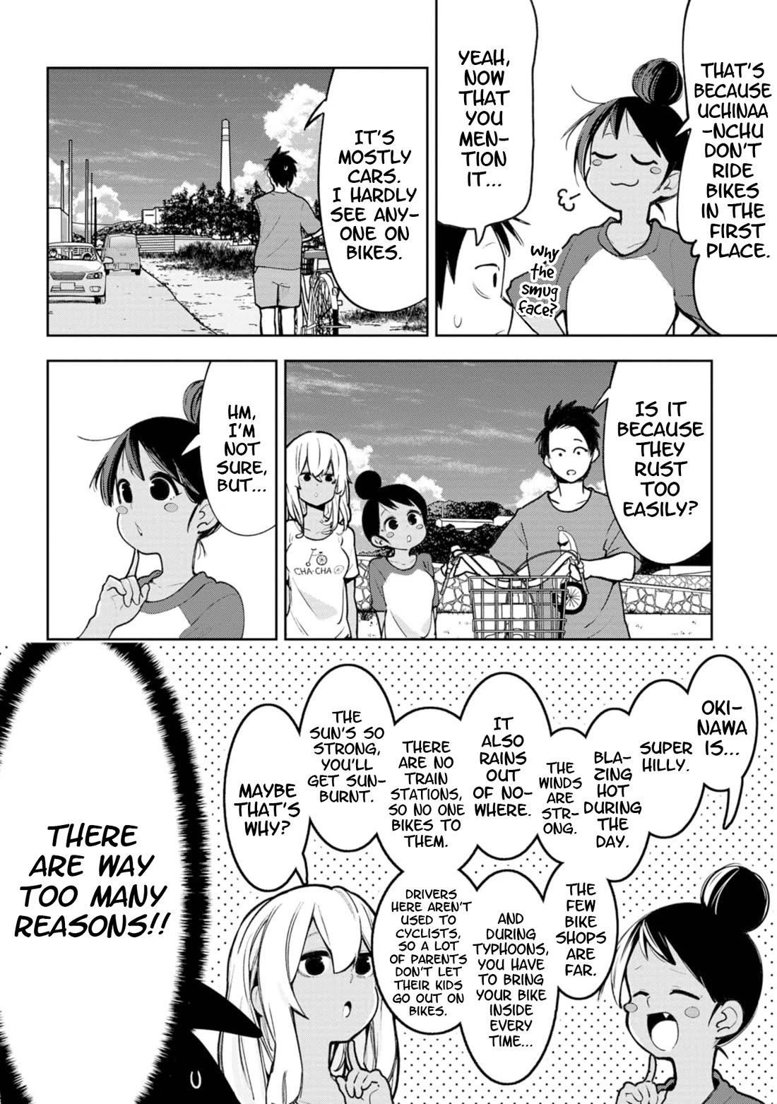 Okinawa de Suki ni Natta Ko ga Hougen Sugite Tsura Sugiru chapter 34 page 4