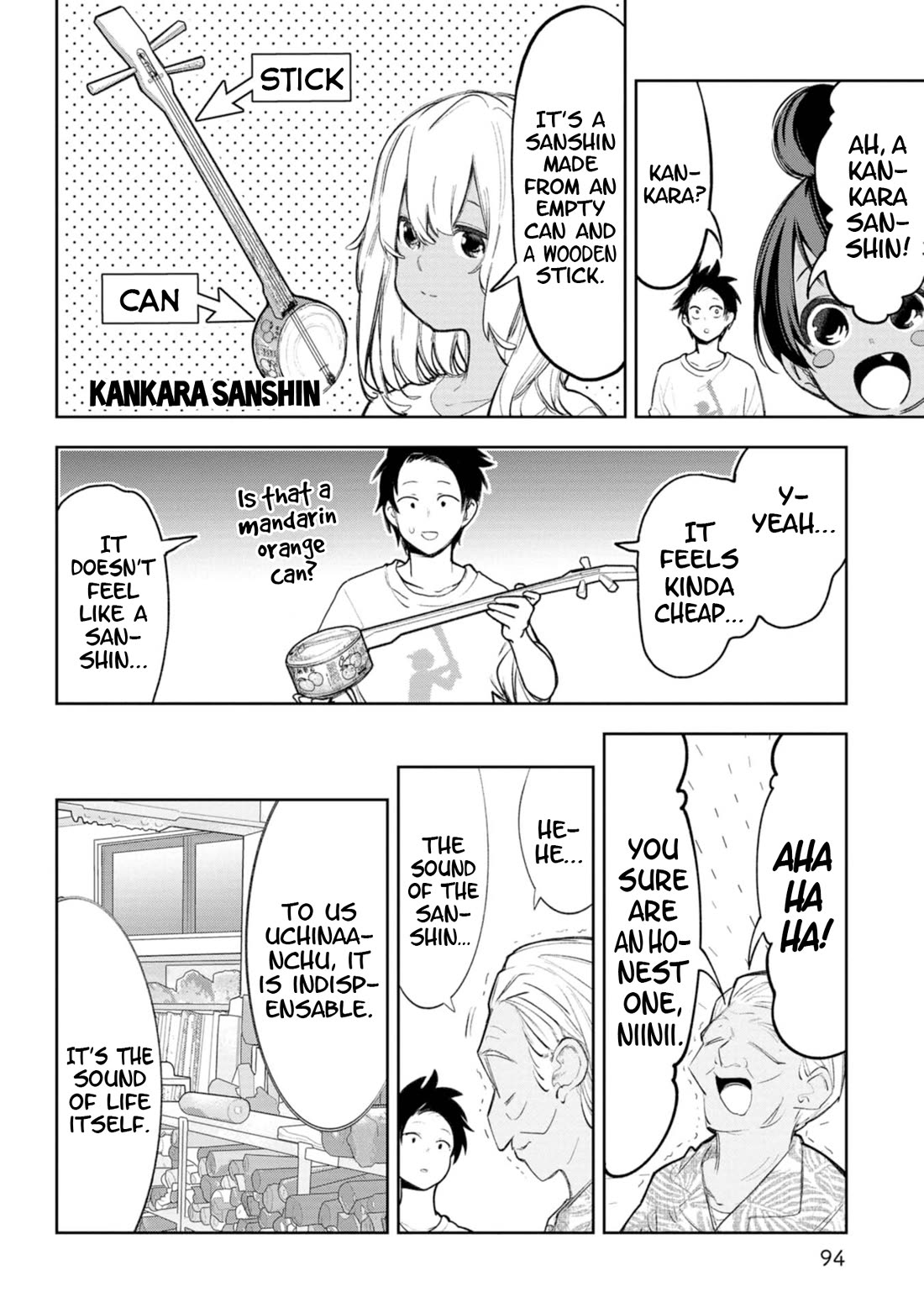 Okinawa de Suki ni Natta Ko ga Hougen Sugite Tsura Sugiru chapter 37 page 8