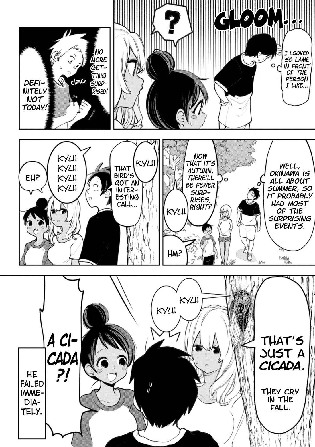 Okinawa de Suki ni Natta Ko ga Hougen Sugite Tsura Sugiru chapter 38 page 2