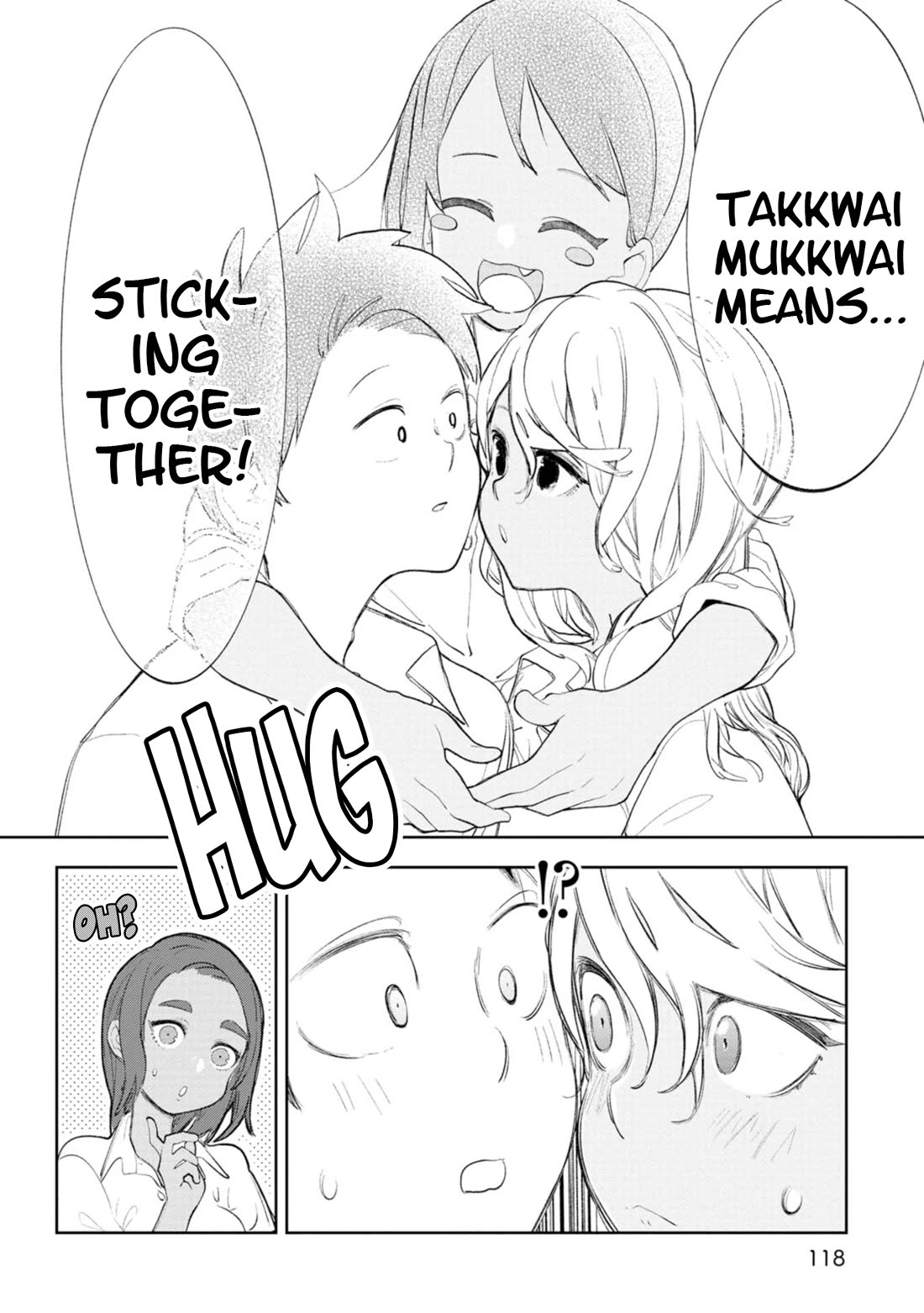 Okinawa de Suki ni Natta Ko ga Hougen Sugite Tsura Sugiru chapter 39 page 10