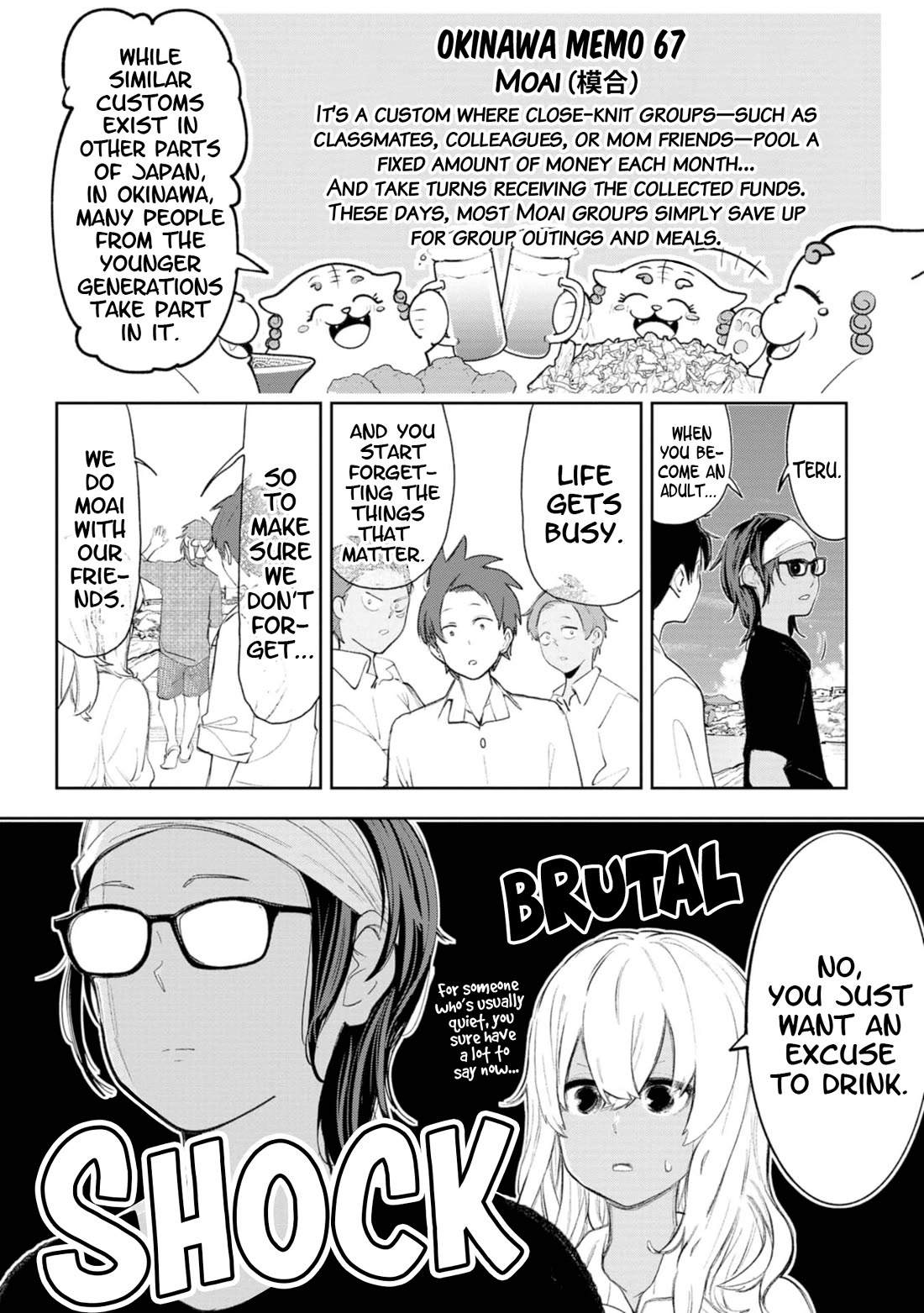 Okinawa de Suki ni Natta Ko ga Hougen Sugite Tsura Sugiru chapter 40 page 3