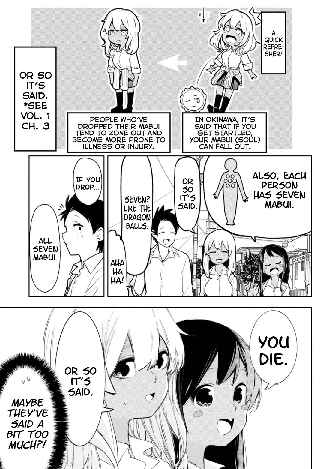 Okinawa de Suki ni Natta Ko ga Hougen Sugite Tsura Sugiru chapter 42 page 2