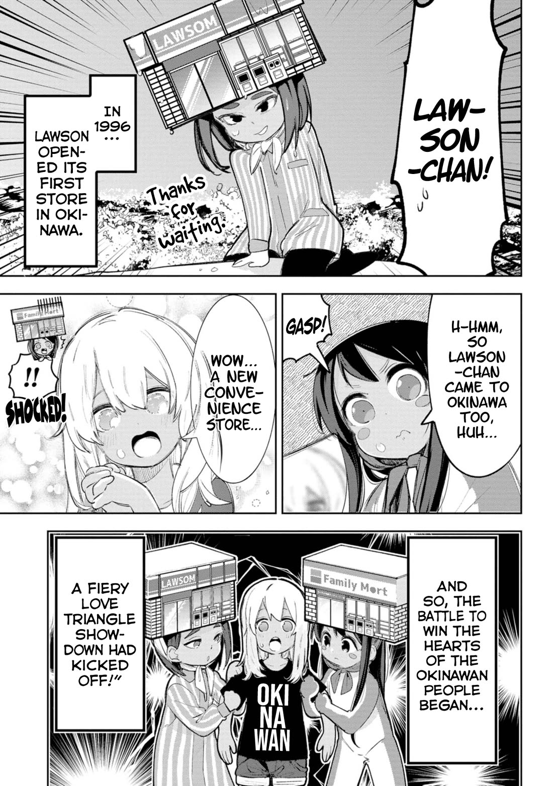 Okinawa de Suki ni Natta Ko ga Hougen Sugite Tsura Sugiru chapter 45 page 7