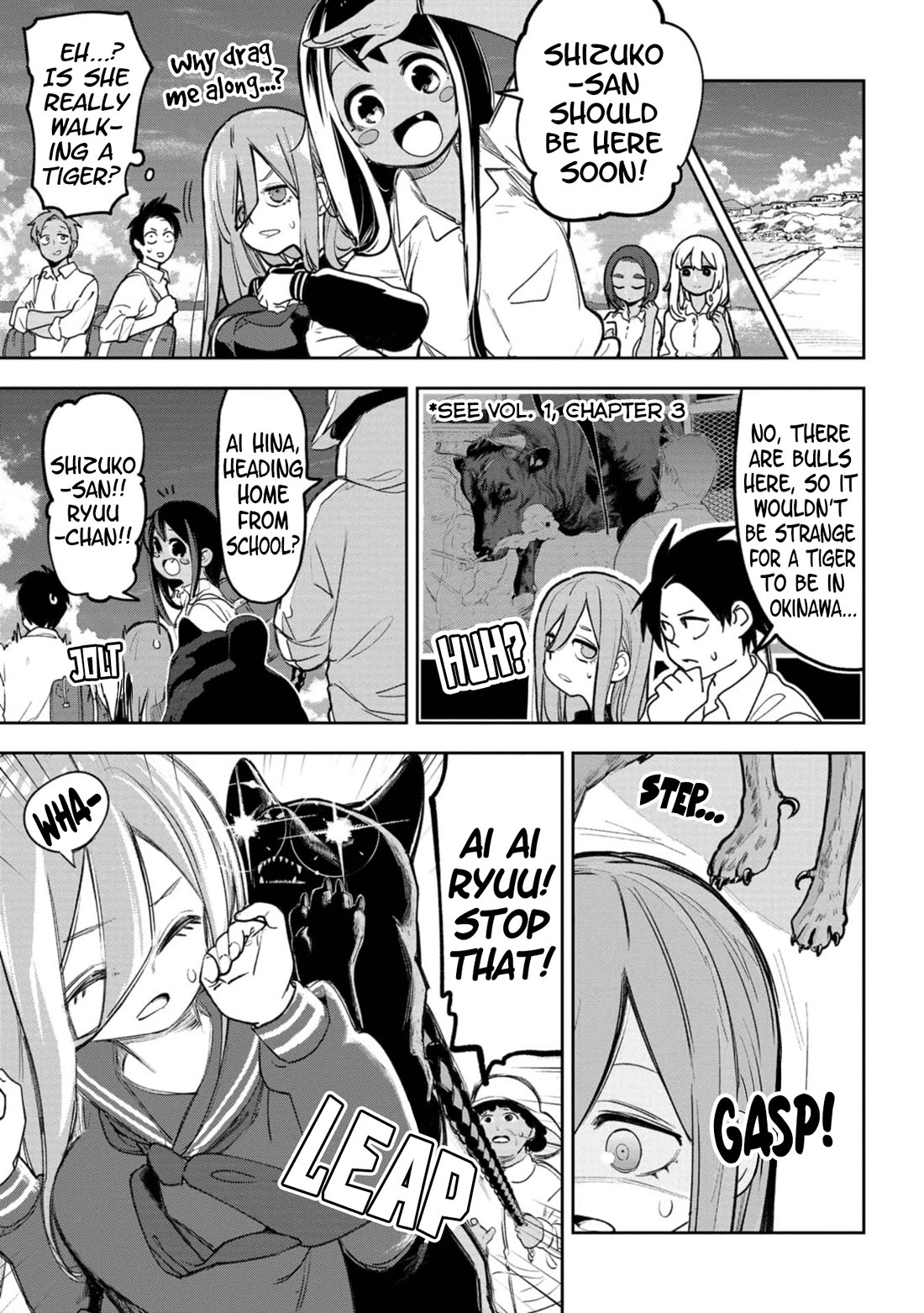 Okinawa de Suki ni Natta Ko ga Hougen Sugite Tsura Sugiru chapter 46 page 9