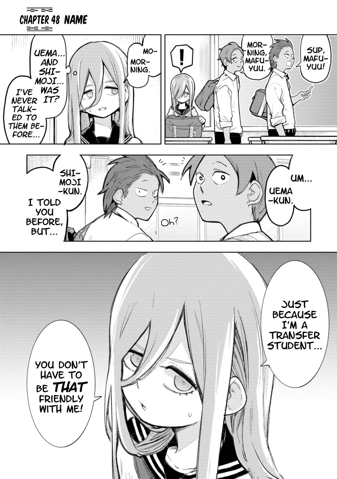 Okinawa de Suki ni Natta Ko ga Hougen Sugite Tsura Sugiru chapter 48 page 1