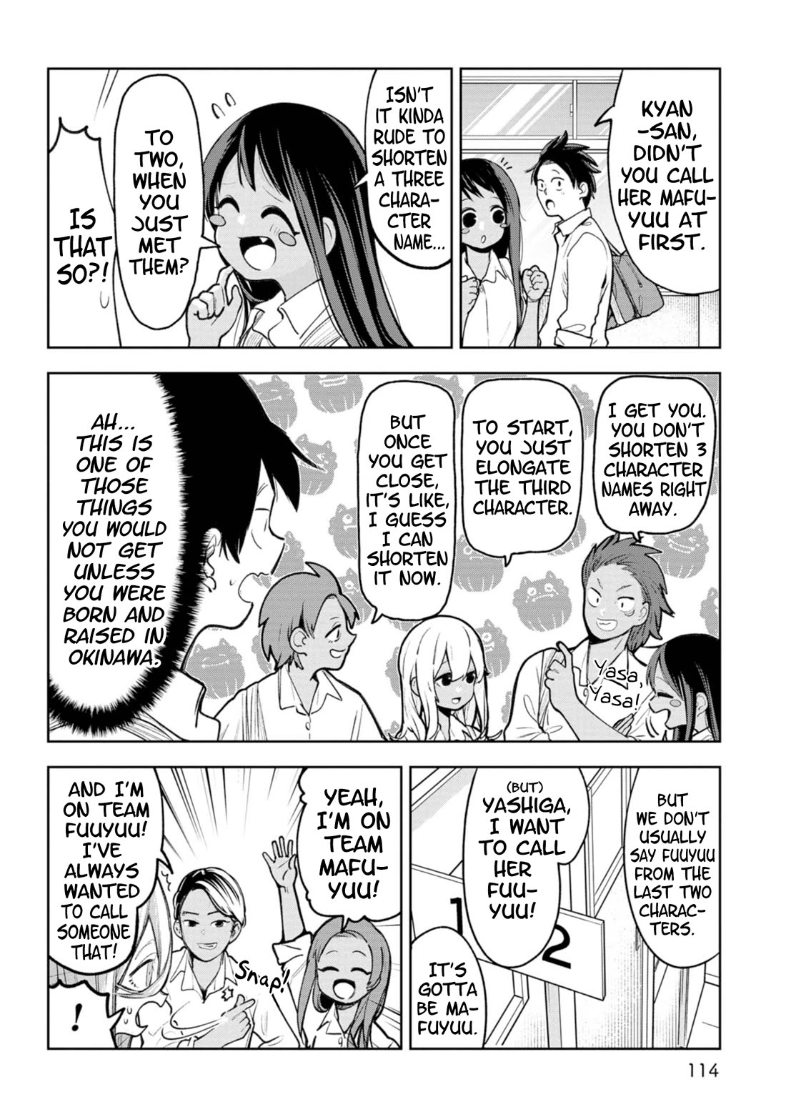 Okinawa de Suki ni Natta Ko ga Hougen Sugite Tsura Sugiru chapter 48 page 6