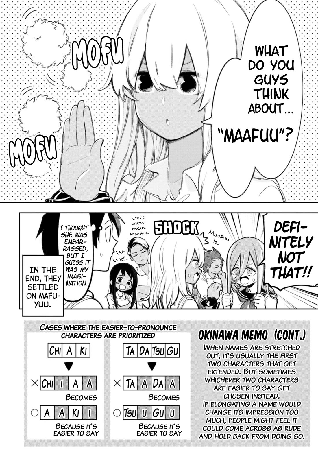 Okinawa de Suki ni Natta Ko ga Hougen Sugite Tsura Sugiru chapter 48 page 8