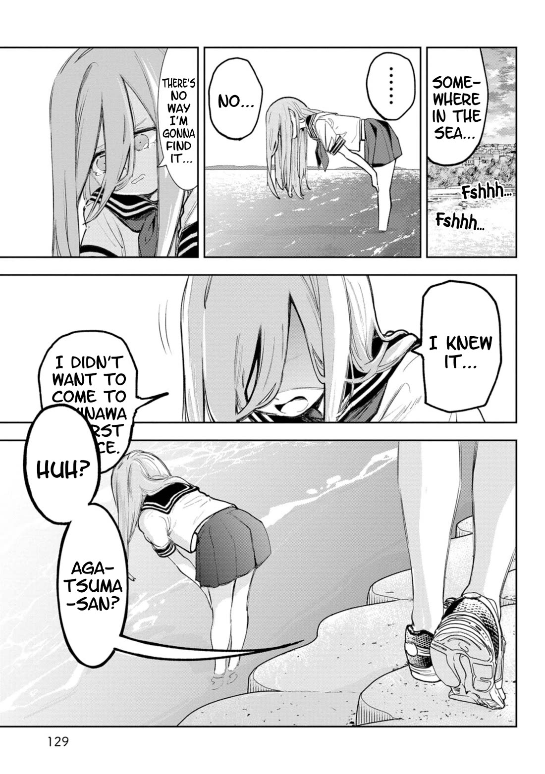 Okinawa de Suki ni Natta Ko ga Hougen Sugite Tsura Sugiru chapter 49 page 11