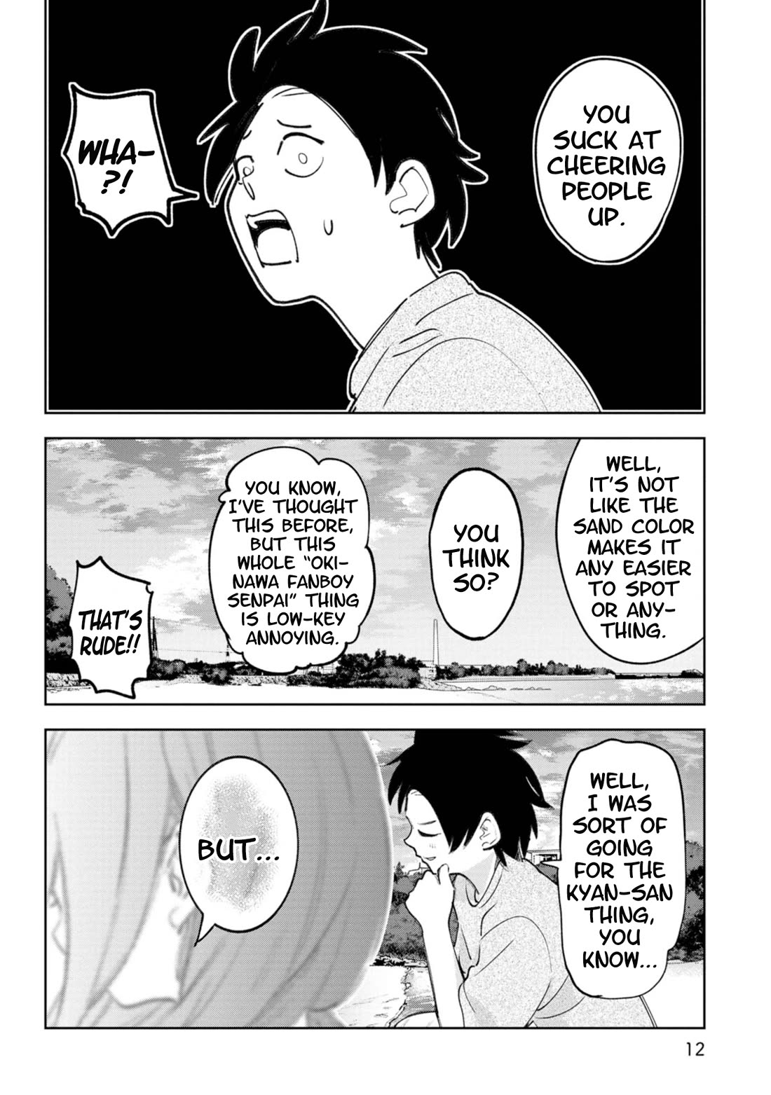 Okinawa de Suki ni Natta Ko ga Hougen Sugite Tsura Sugiru chapter 50 page 11