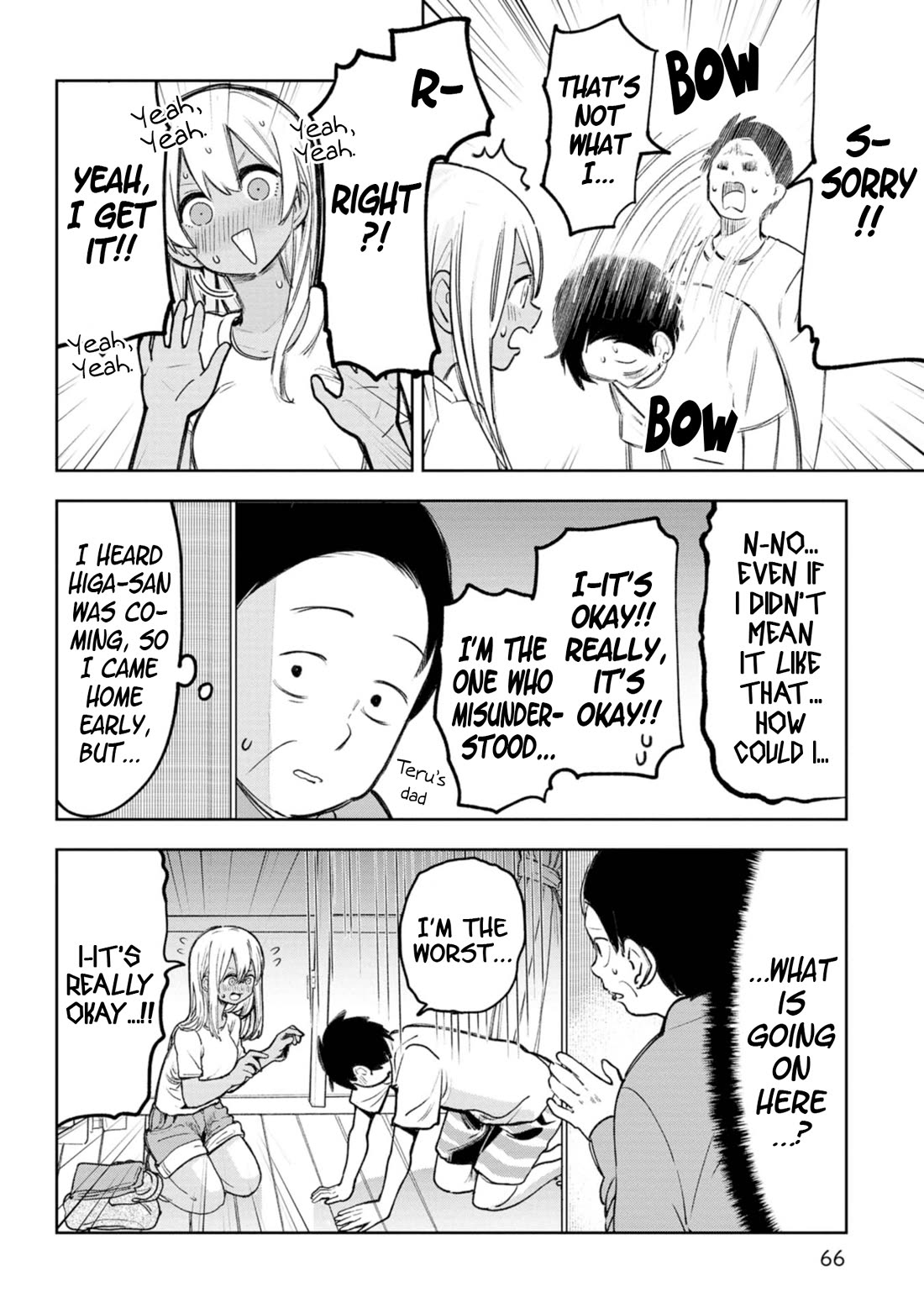 Okinawa de Suki ni Natta Ko ga Hougen Sugite Tsura Sugiru chapter 53 page 12