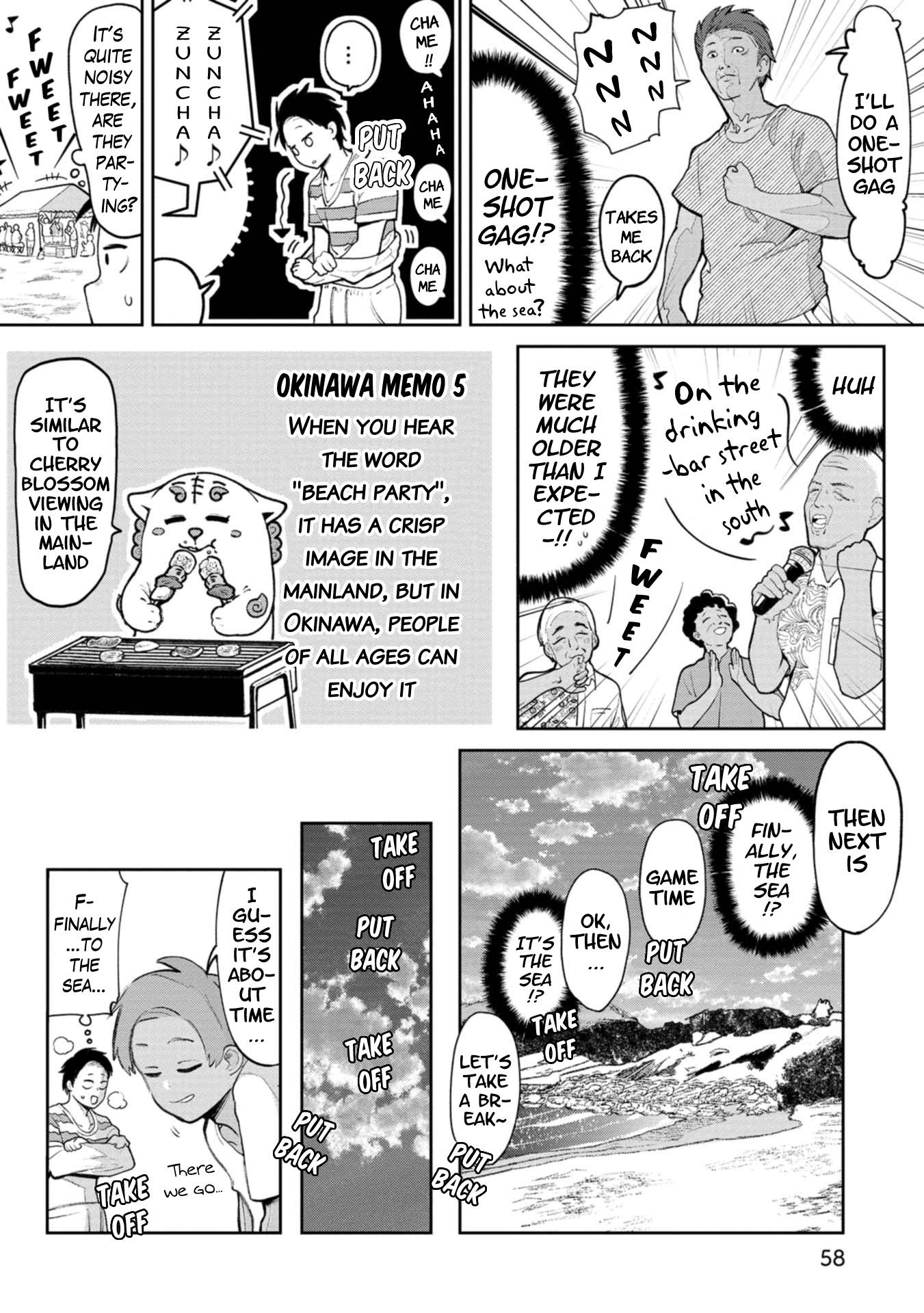 Okinawa de Suki ni Natta Ko ga Hougen Sugite Tsura Sugiru chapter 6 page 7