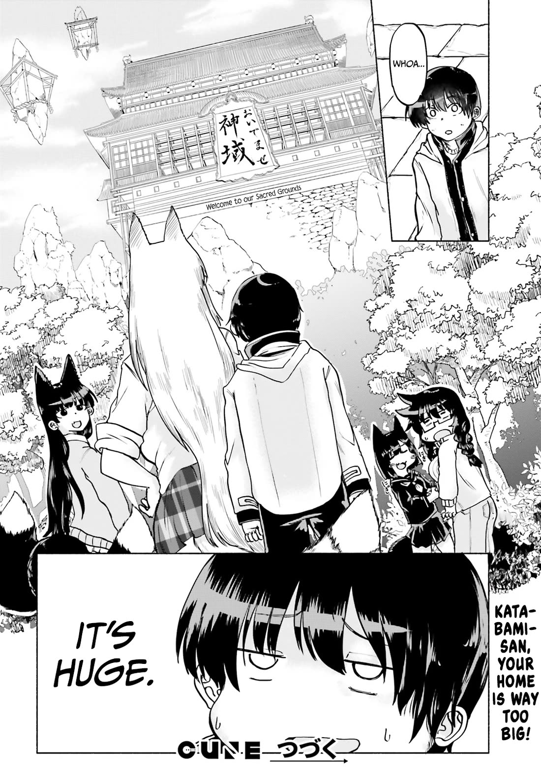 Okitsune Gal Katabami-San chapter 14 page 12