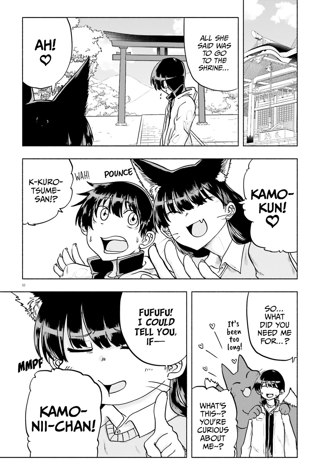 Okitsune Gal Katabami-San chapter 14 page 2