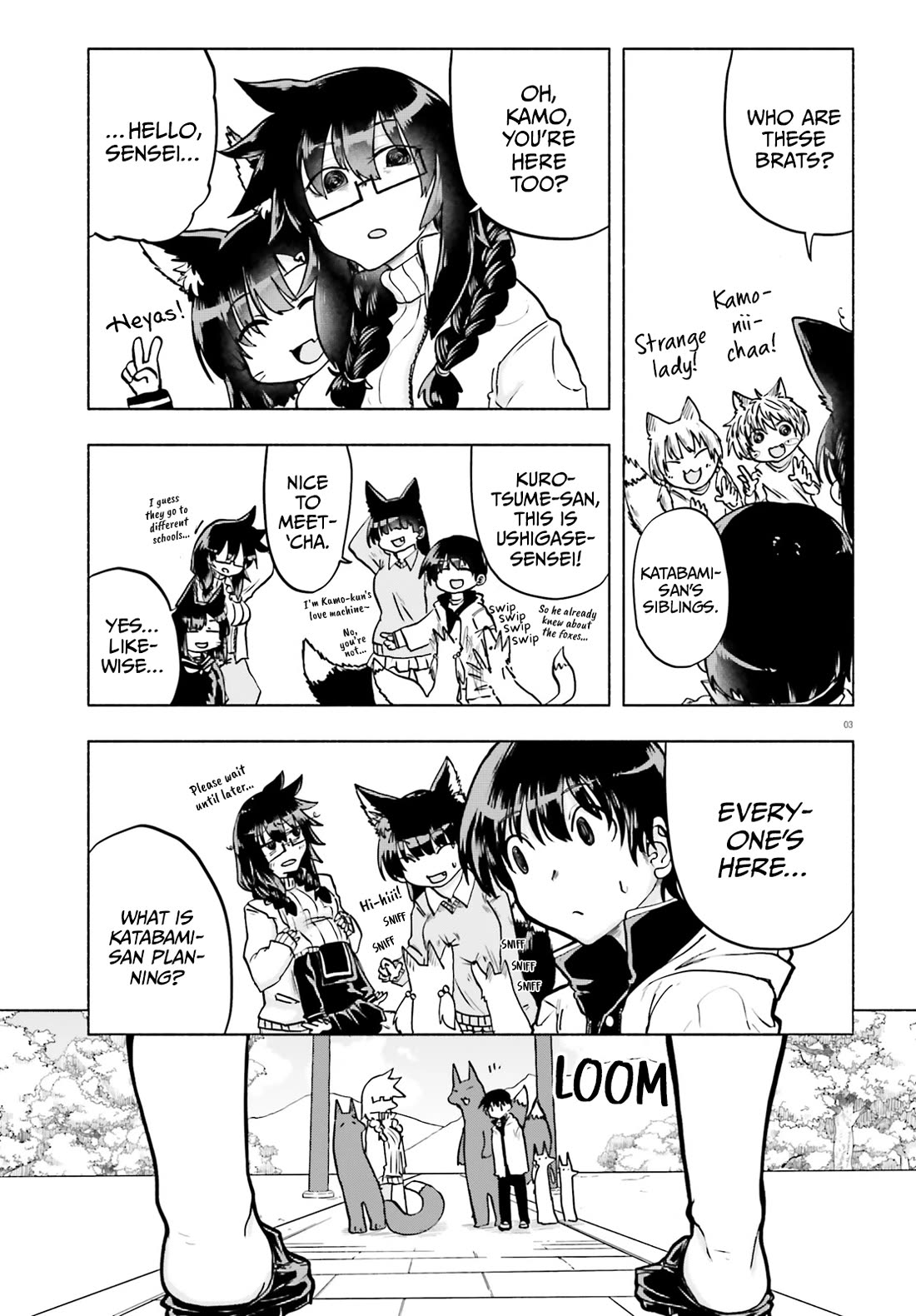 Okitsune Gal Katabami-San chapter 14 page 3