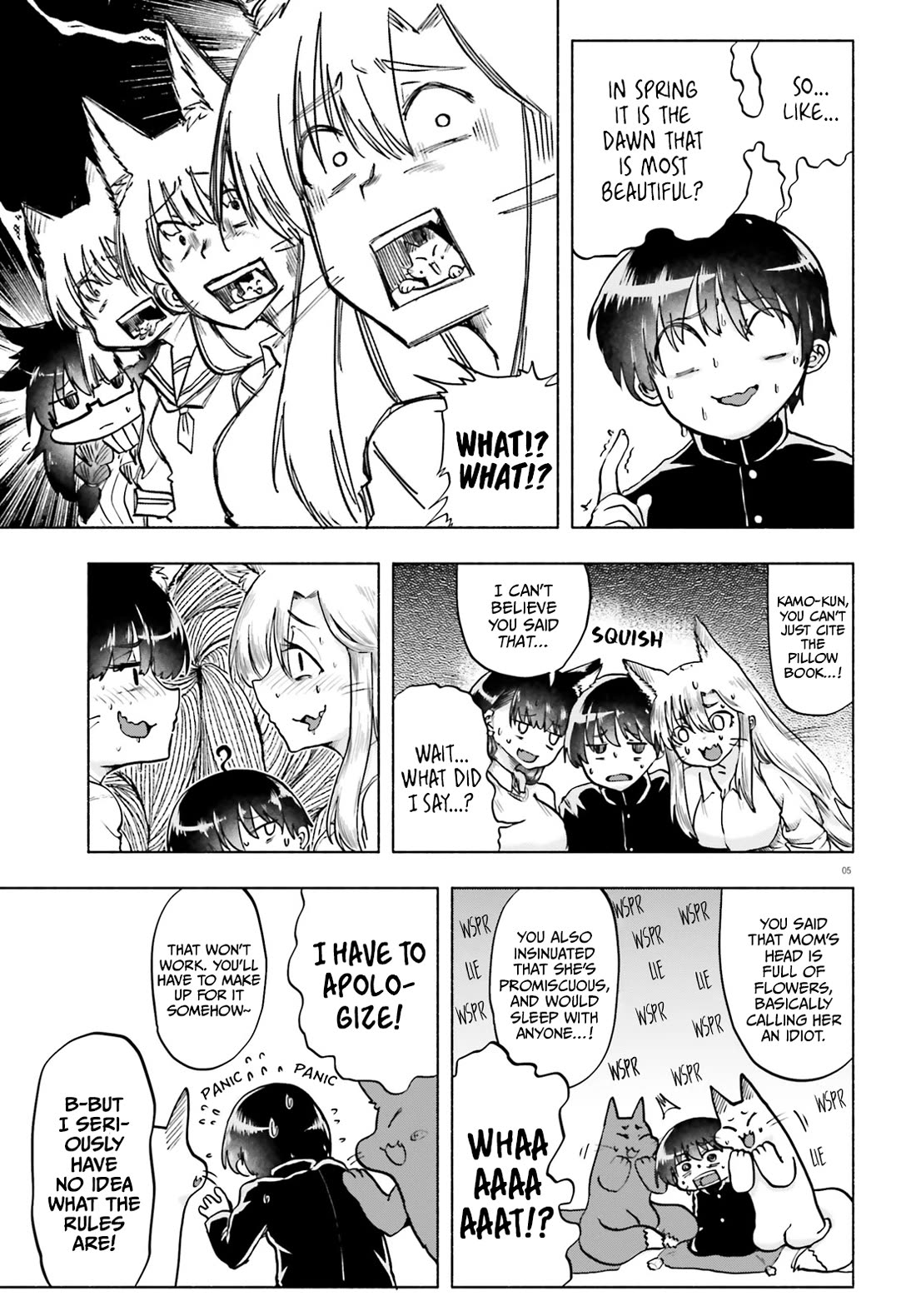 Okitsune Gal Katabami-San chapter 15 page 5