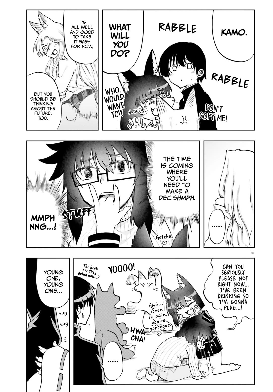 Okitsune Gal Katabami-San chapter 16 page 7