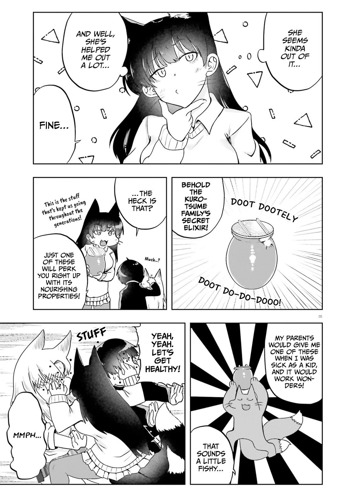 Okitsune Gal Katabami-San chapter 17 page 5