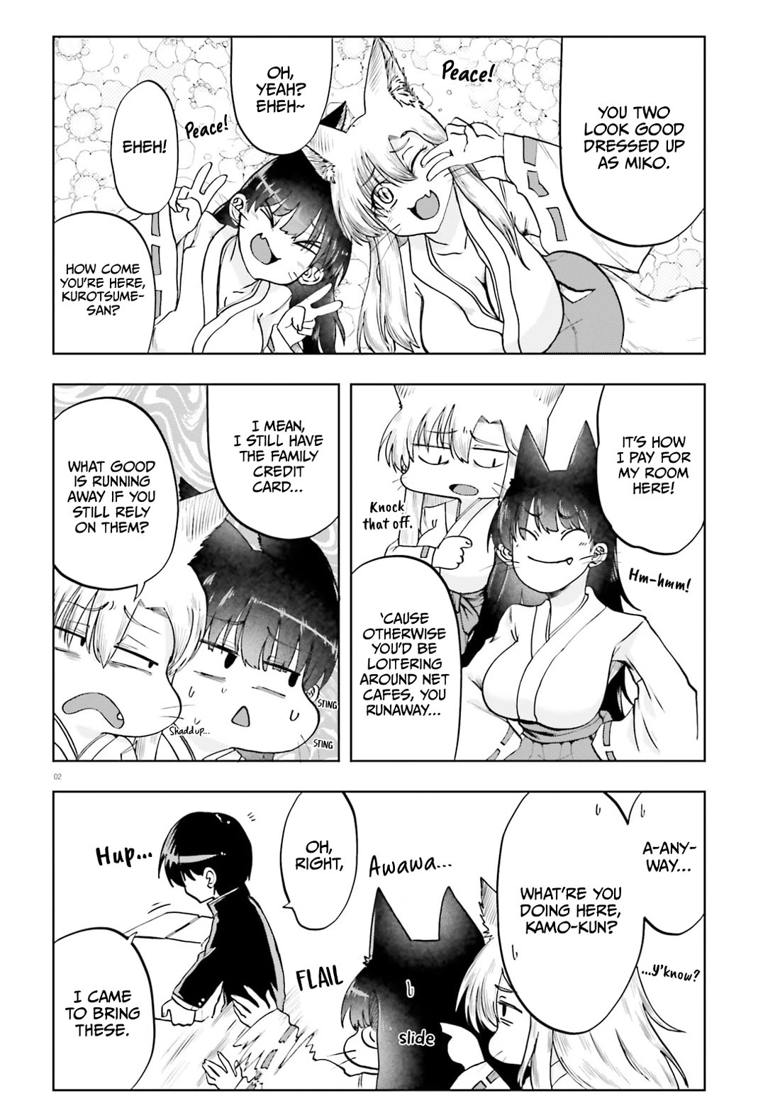 Okitsune Gal Katabami-San chapter 18 page 2