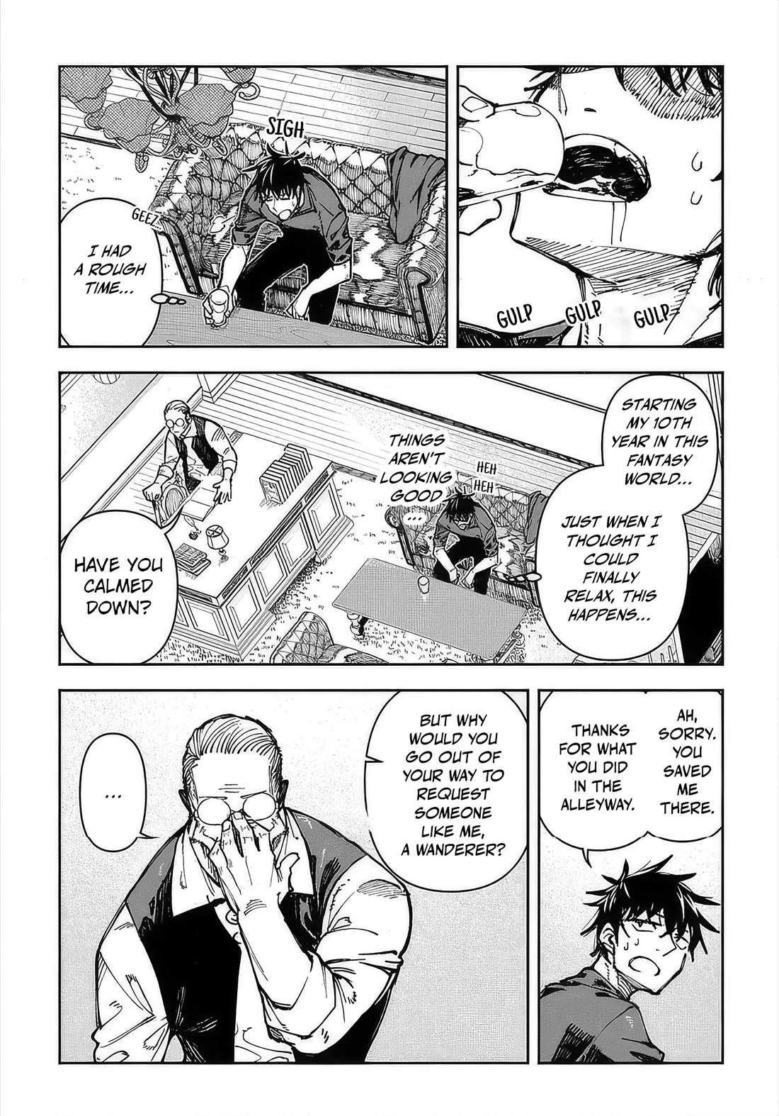 On The 10th Year, The Transferee Who Gave Up Returning Finally Becomes The Protagonist chapter 1 page 28