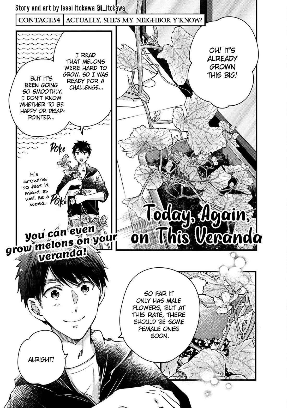 On the Balcony Again Today chapter 54 page 1