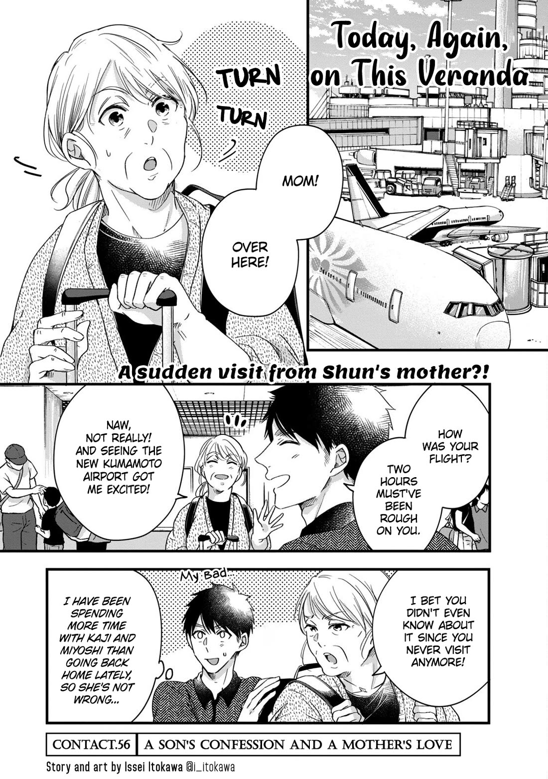 On the Balcony Again Today chapter 56 page 1