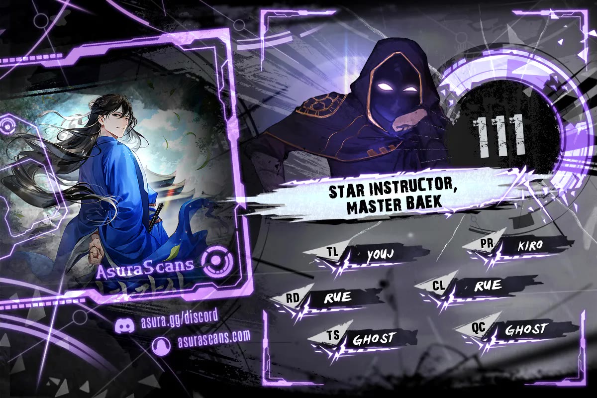 One Hit Teacher, Master Baek chapter 111 page 1