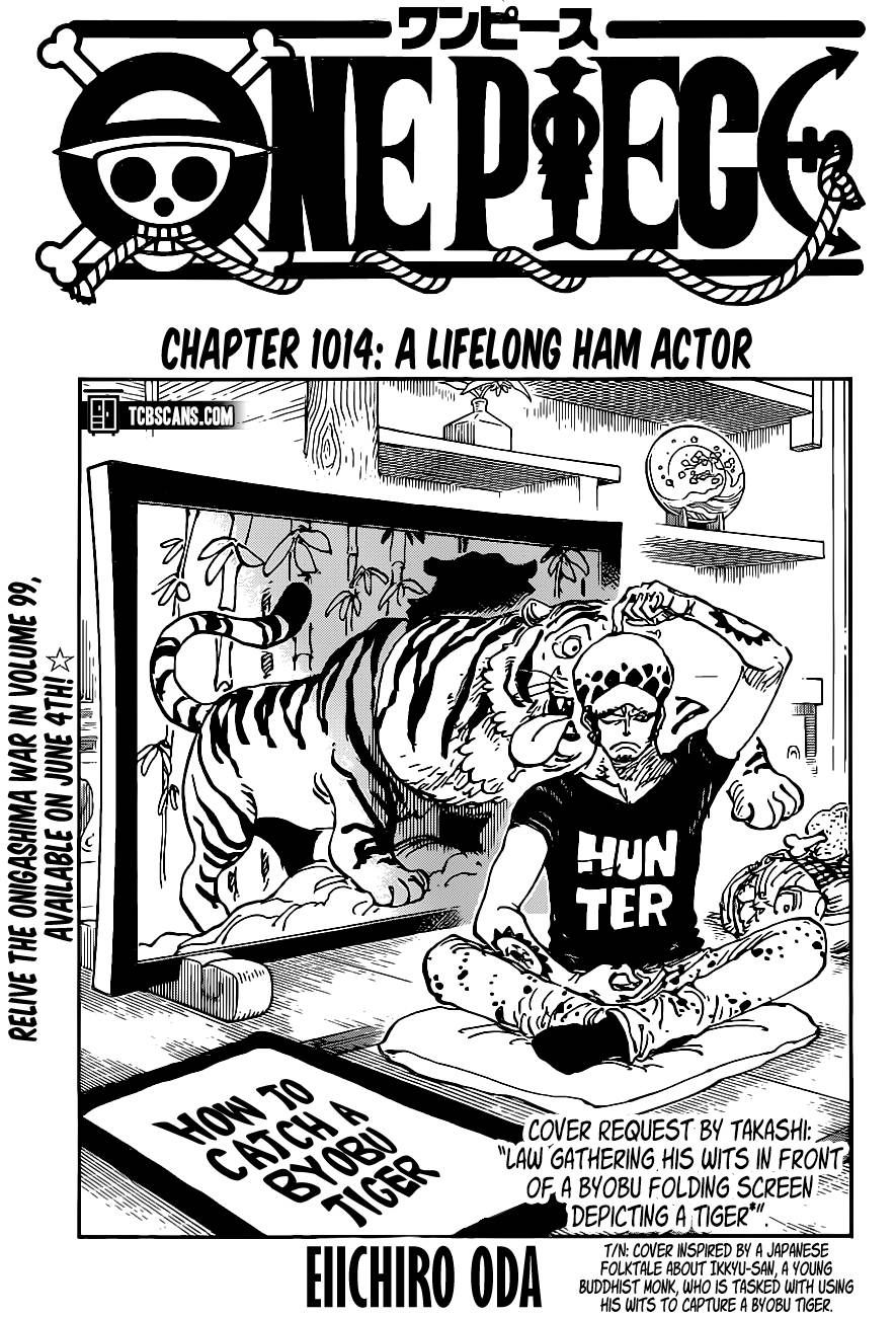 One Piece chapter 1014 page 1