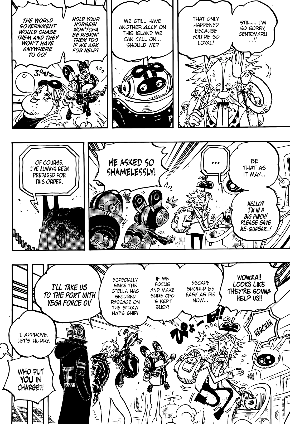 One Piece chapter 1071 page 8