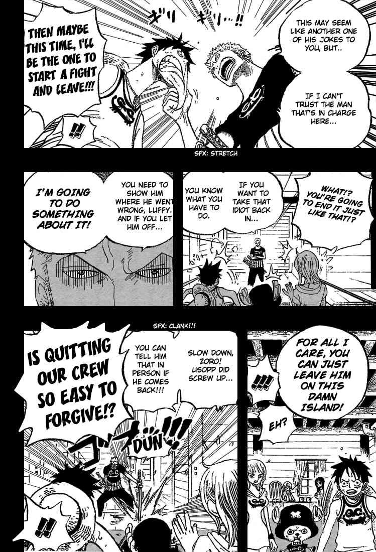 One Piece chapter 438 page 4