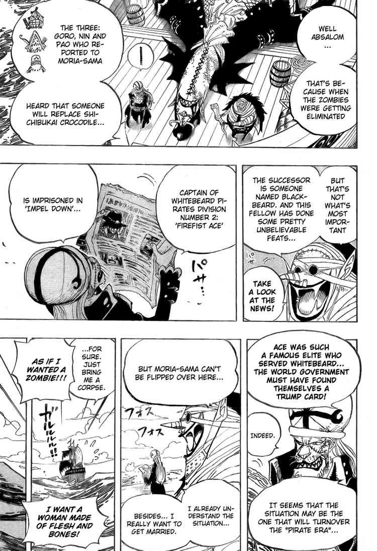 One Piece chapter 486 page 3
