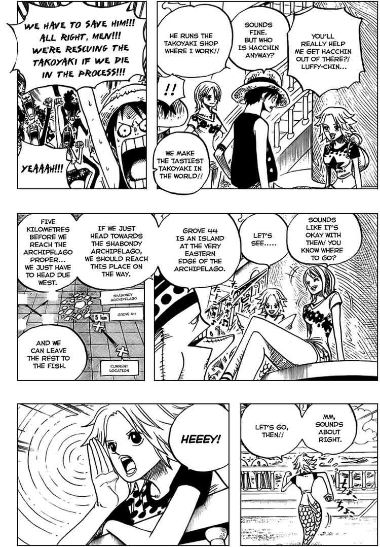 One Piece chapter 491 page 10