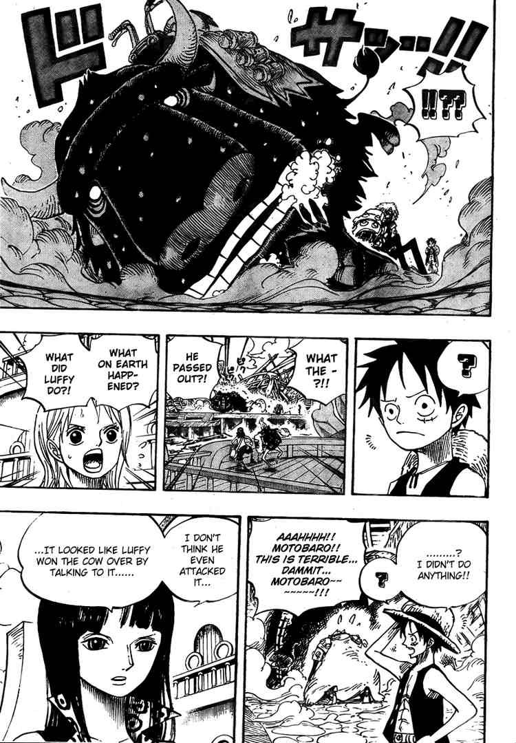 One Piece chapter 495 page 17