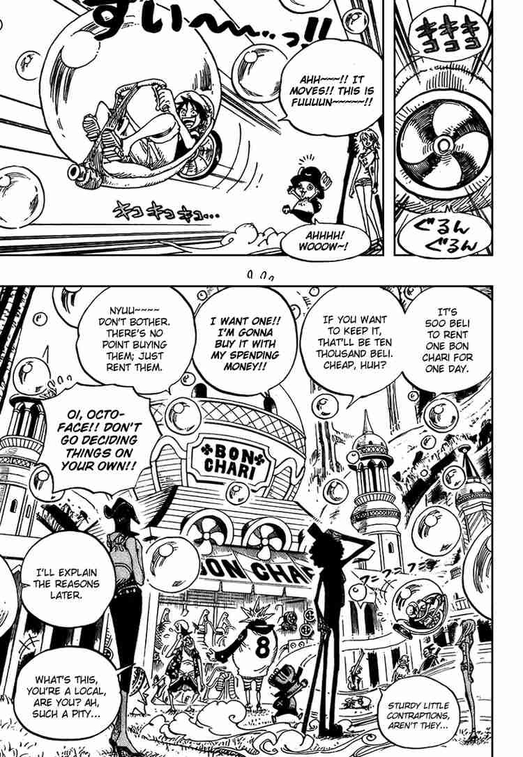 One Piece chapter 497 page 7