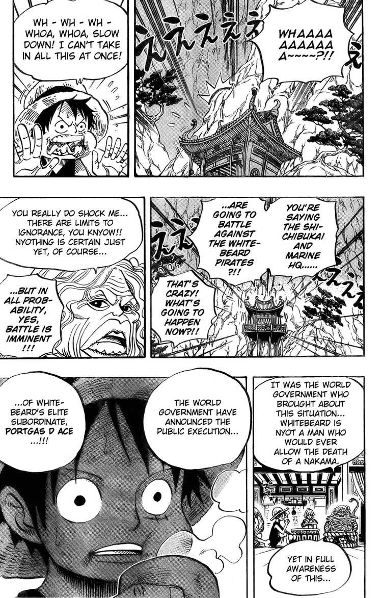 One Piece chapter 522 page 7