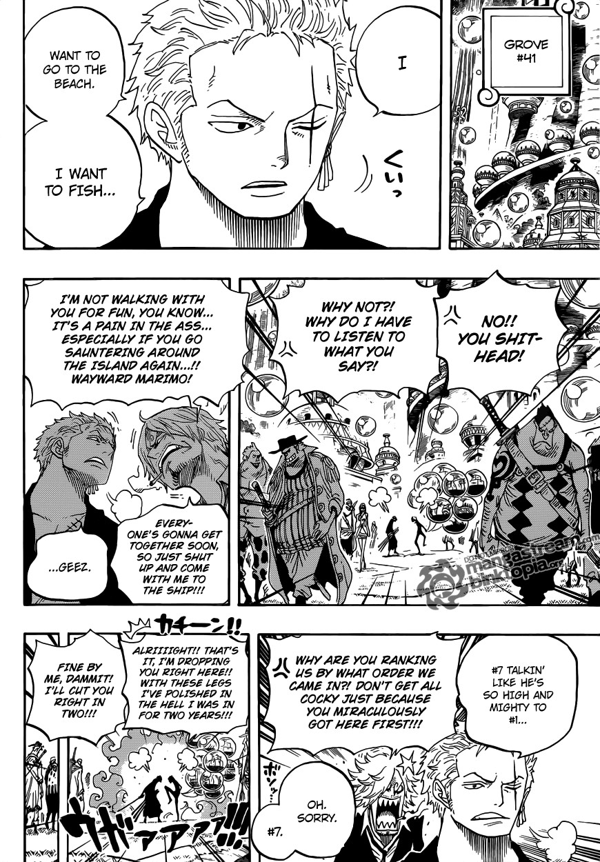 One Piece chapter 600 page 6