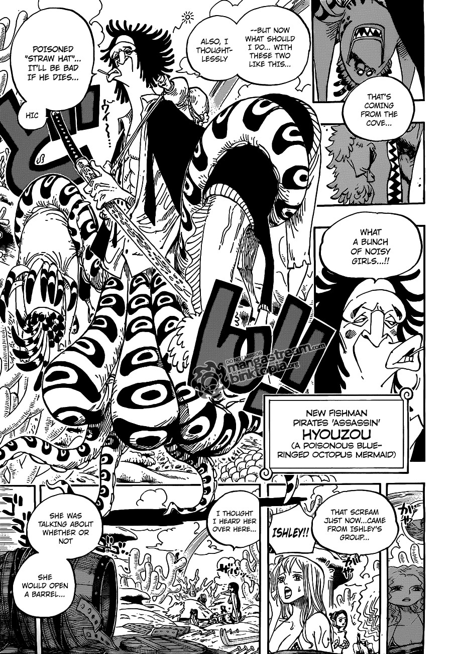 One Piece chapter 610 page 5