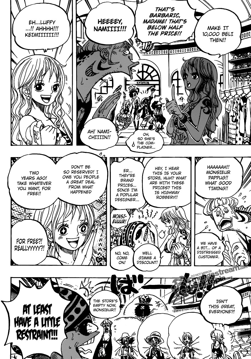 One Piece chapter 611 page 7