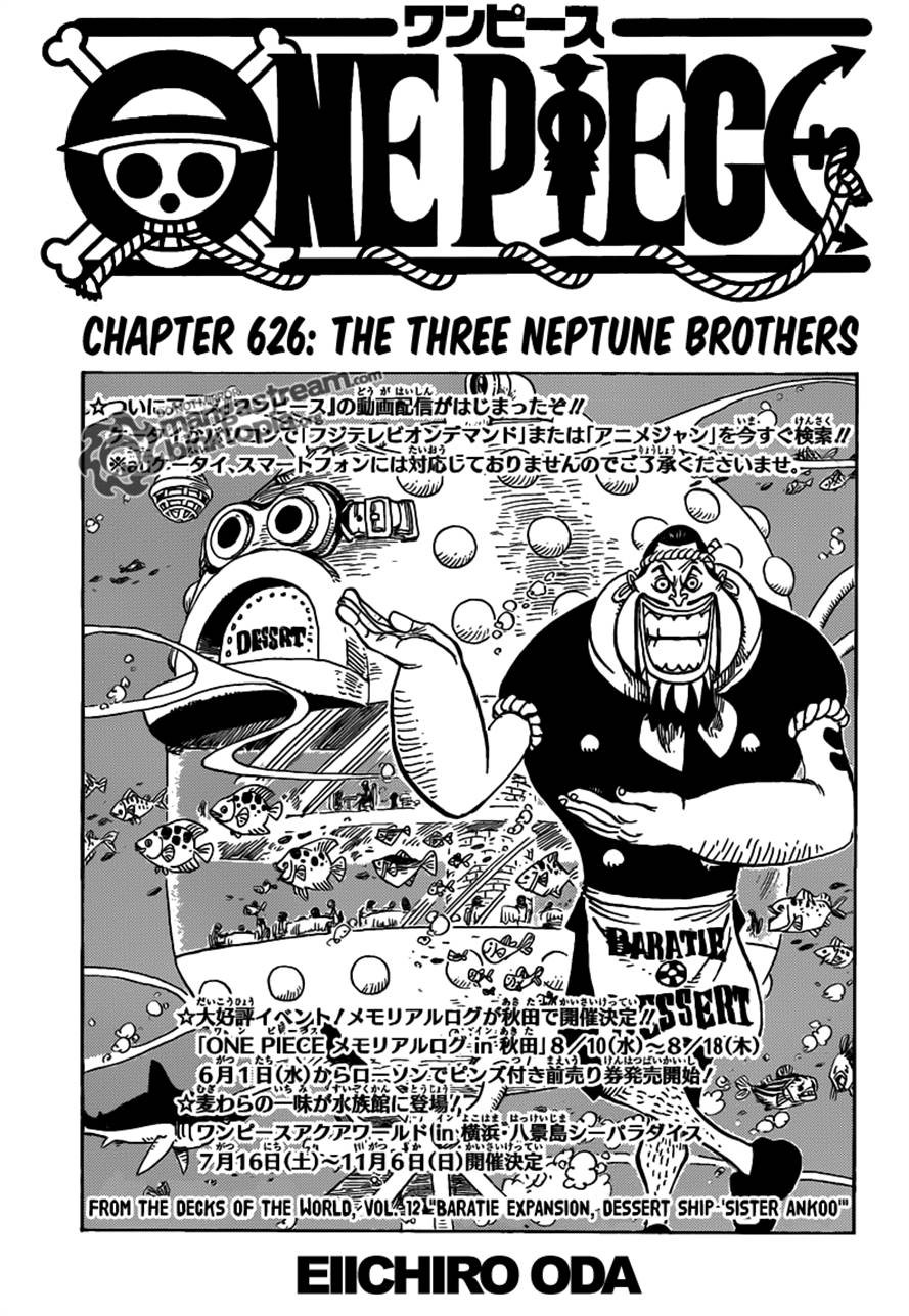 One Piece chapter 626 page 2