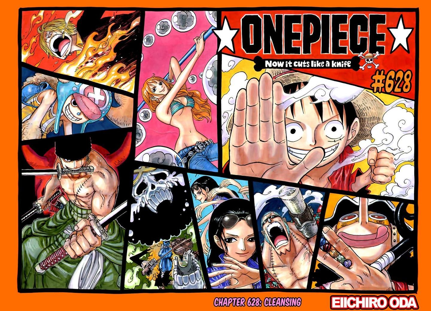 One Piece chapter 628 page 2