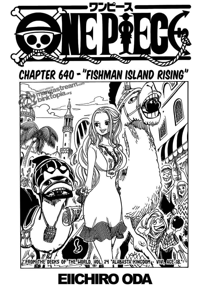 One Piece chapter 640 page 1