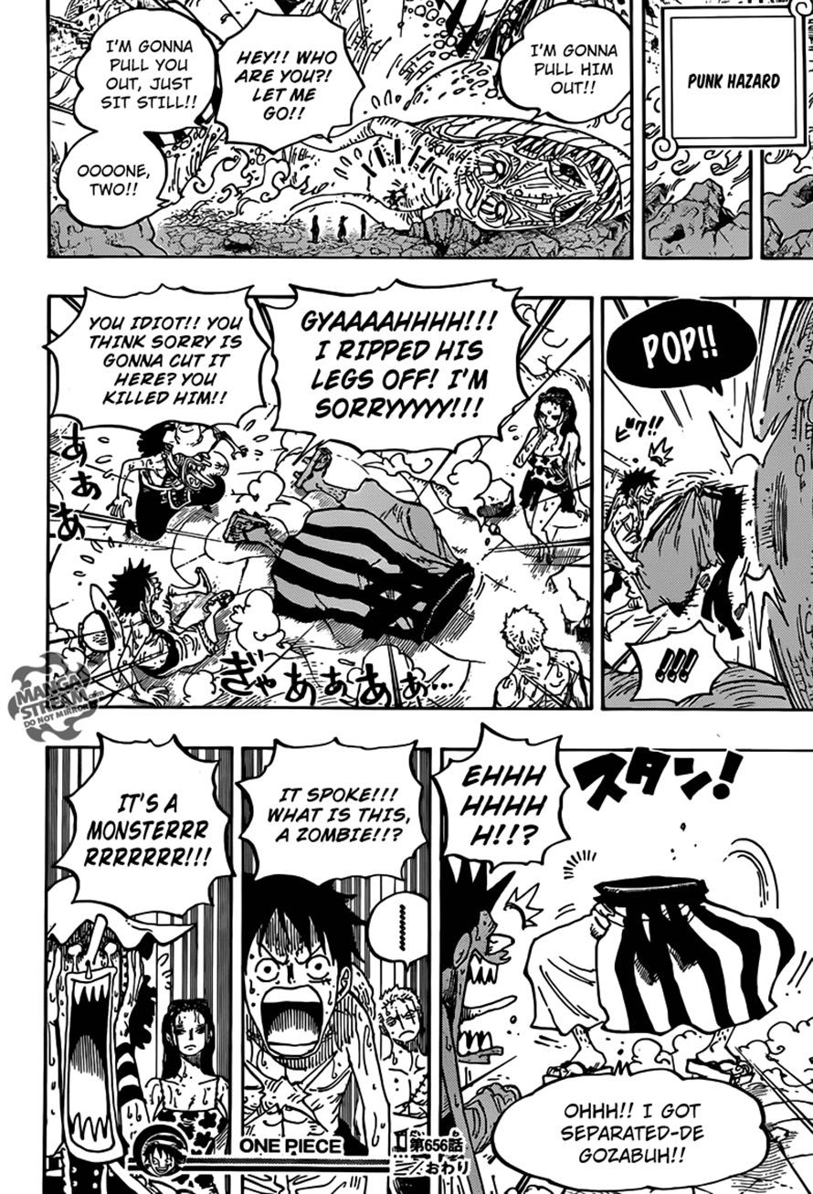One Piece chapter 656 page 17