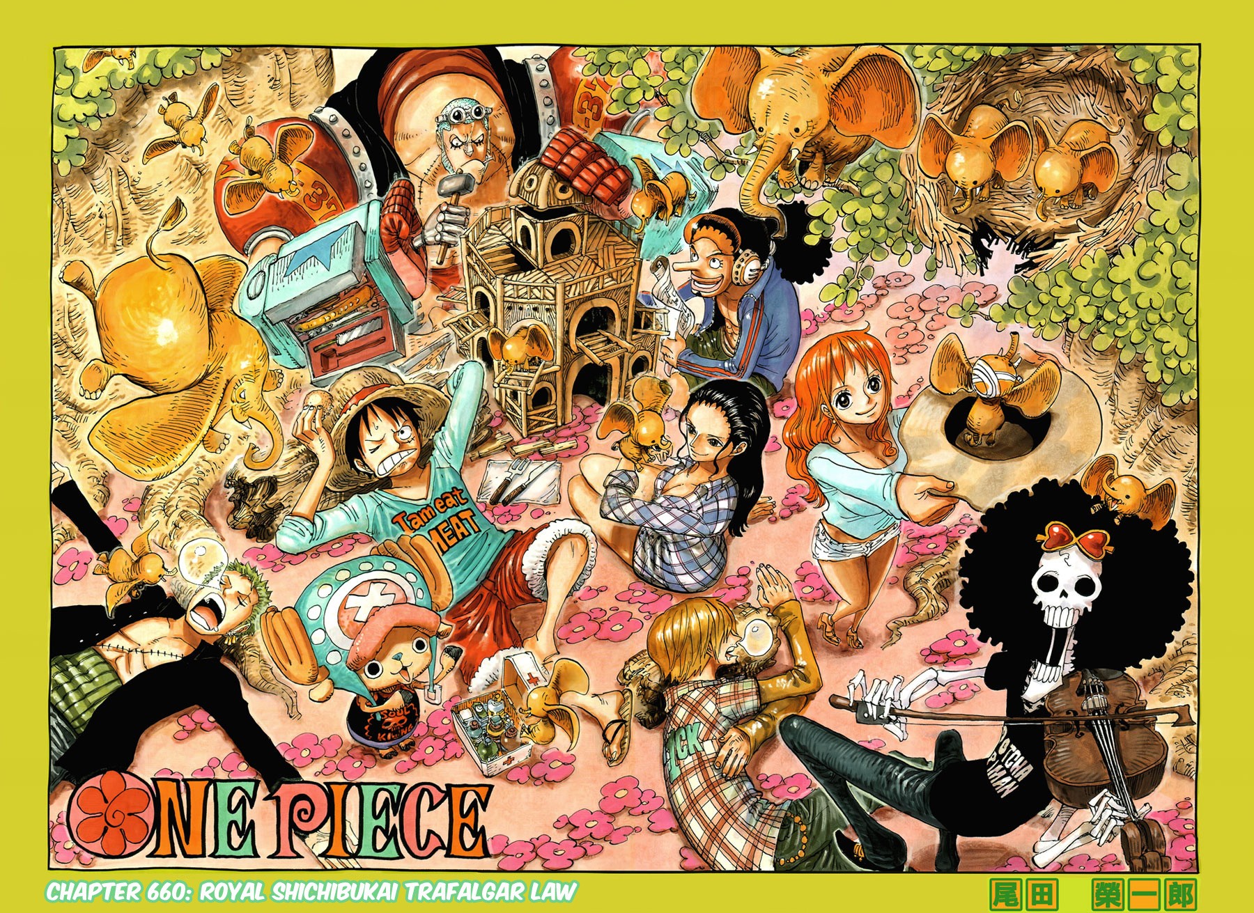 One Piece chapter 660 page 2