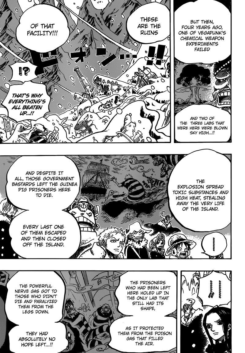 One Piece chapter 664 page 14