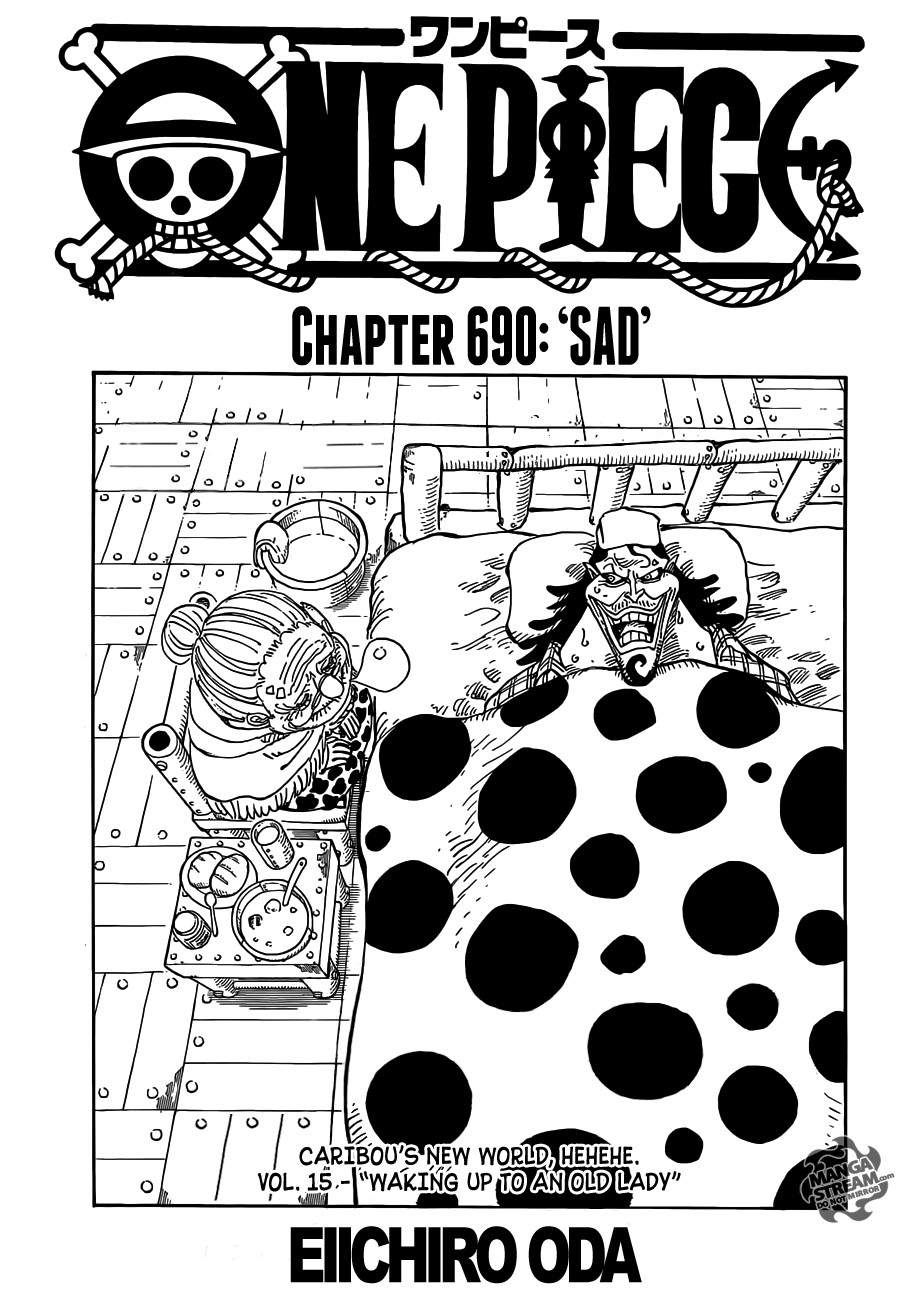One Piece chapter 690 page 1