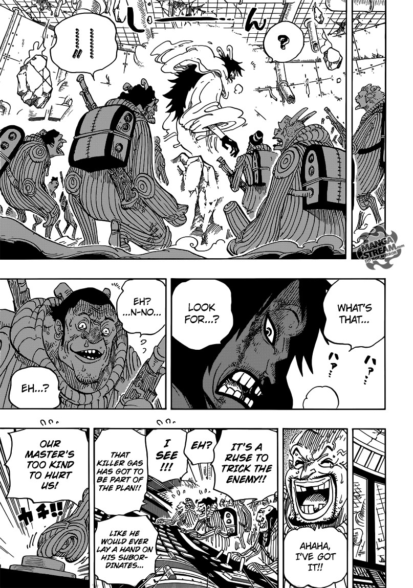 One Piece chapter 691 page 14