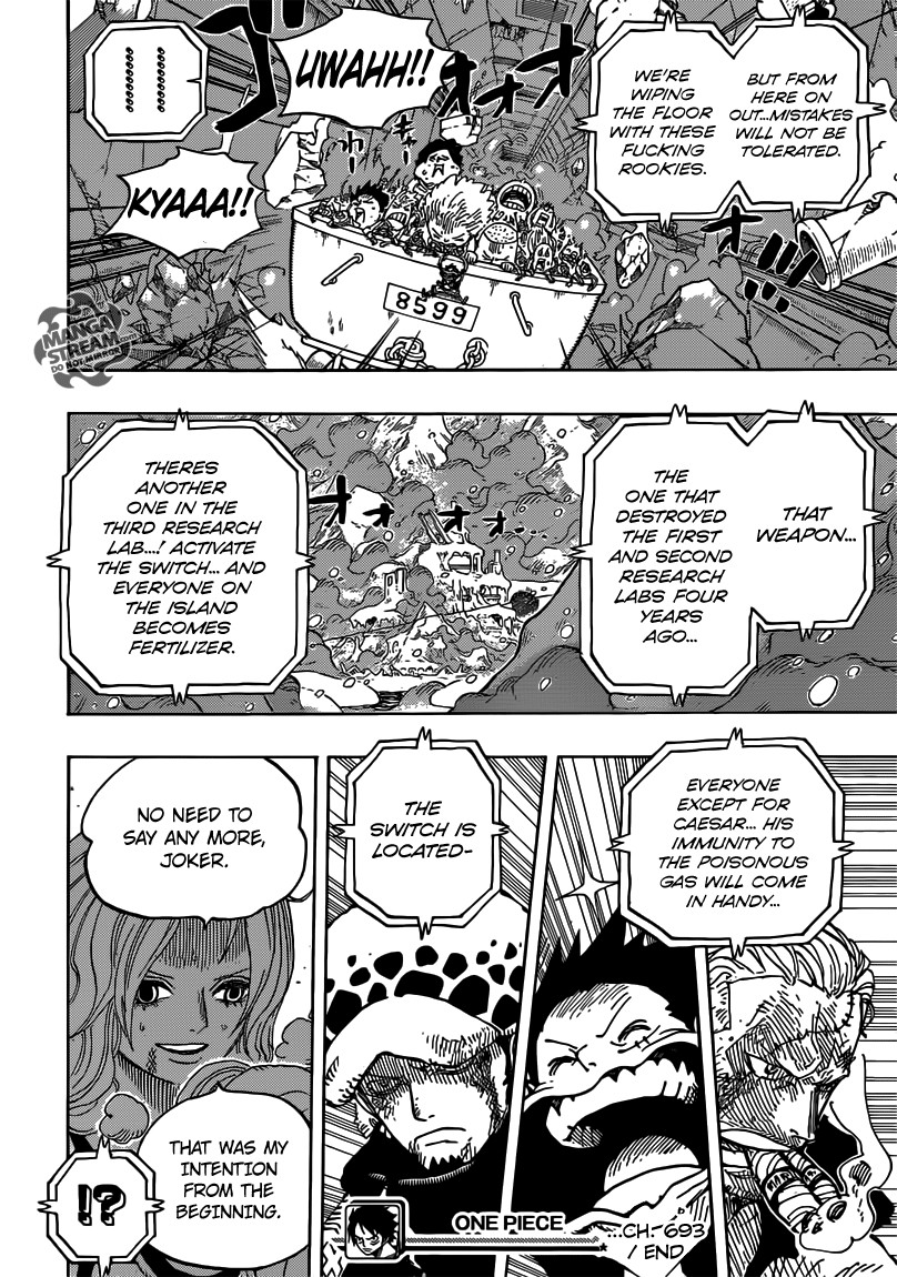One Piece chapter 693 page 20