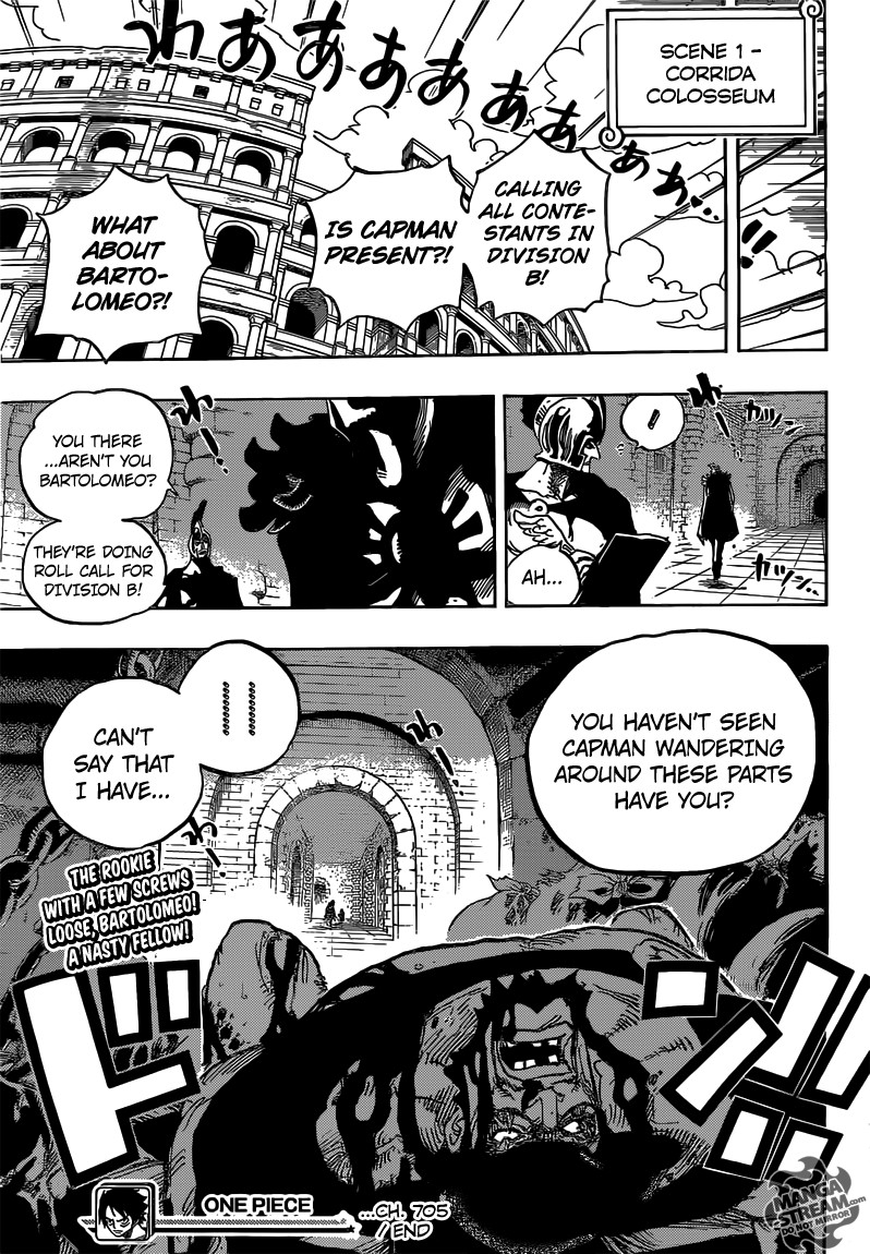 One Piece chapter 705 page 21